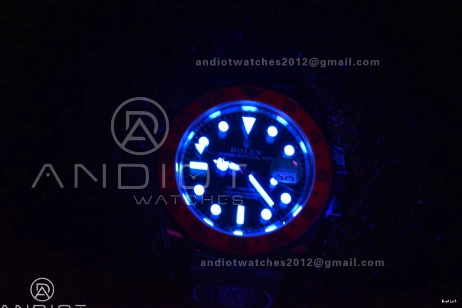 Edition Bracelet UV With Factory Ceramic BLRO Red Jubilee Blue GMT-Master Newest Clean V3 II Best On DD3285 Bezel 126710 CHS 0901